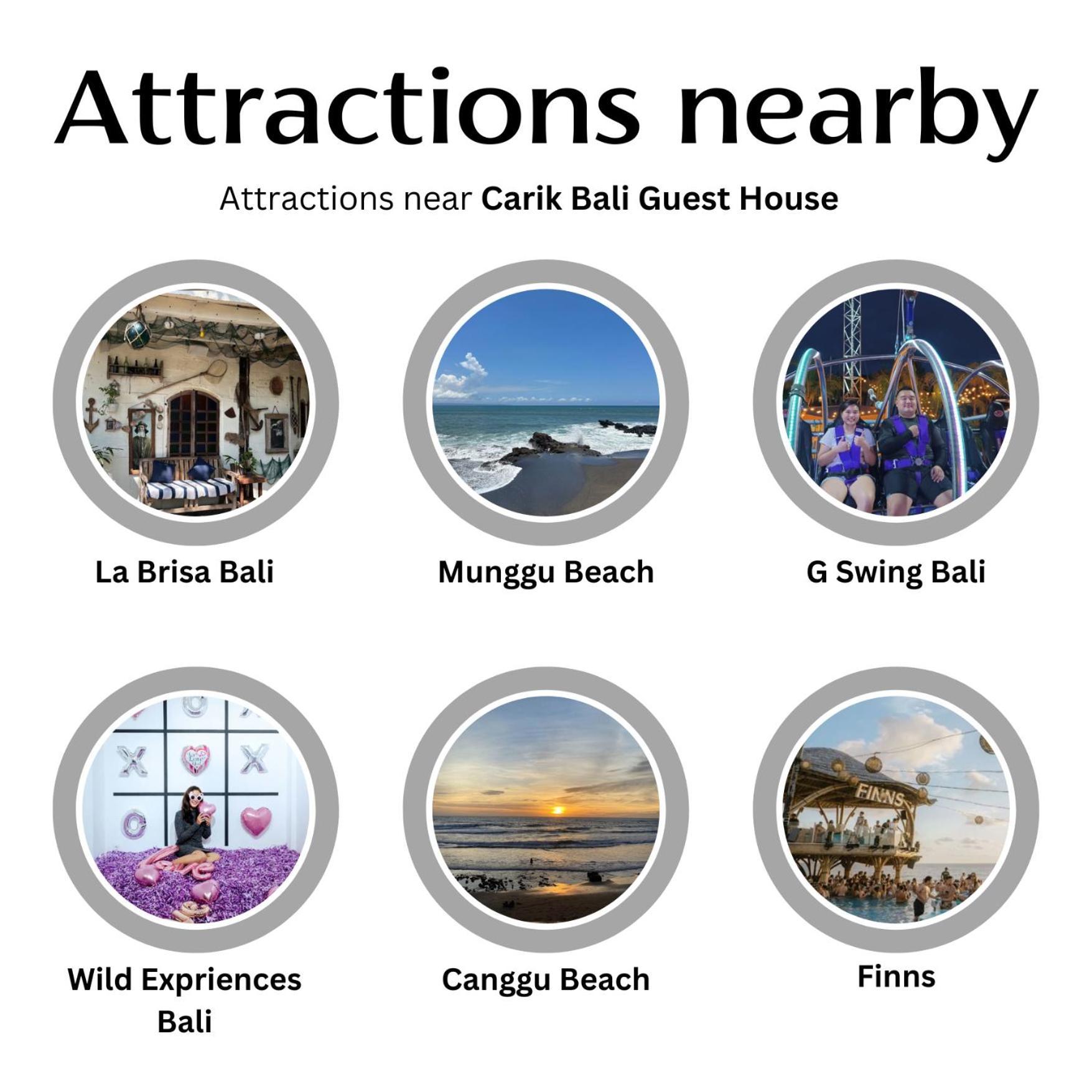 Carik Bali Guest House Canggu Esterno foto